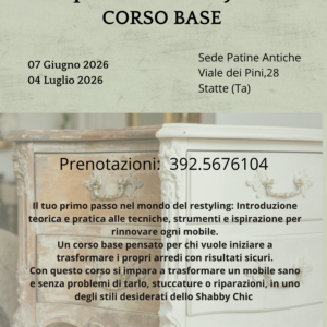locandia corsi impara lo shabby chic